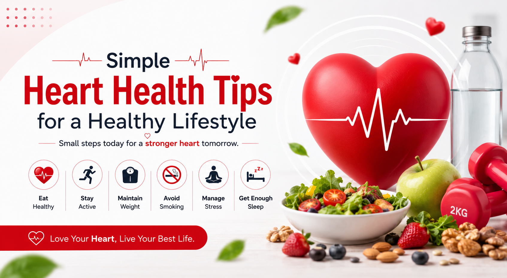 Simple Heart Health Tips for a Healthy Lifestyle